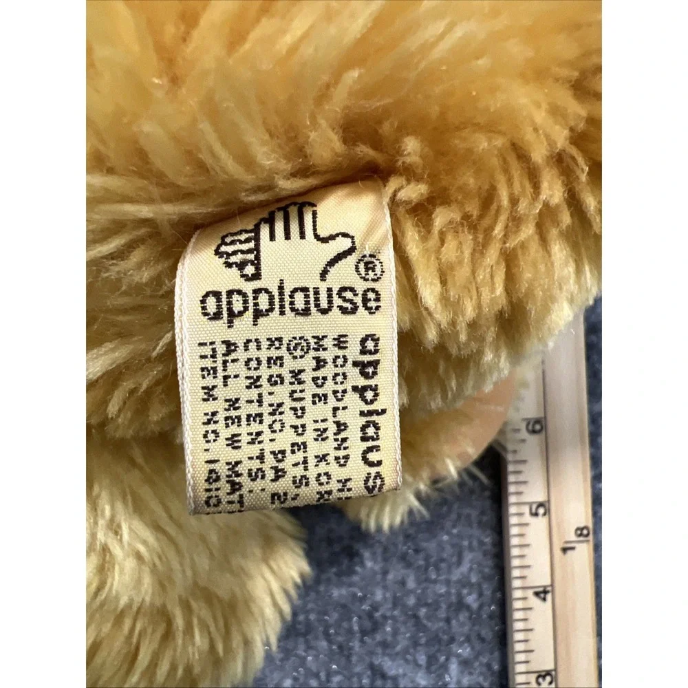 VTG 1980s Applause Sesame Street Baby Alice Snuffleupagus Hand Puppet RARE